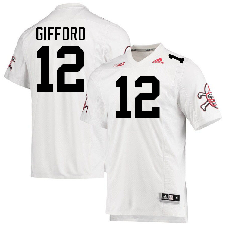 Luke Gifford Nebraska Jersey,Nebraska Cornhuskers Football Uniforms,Jersey-Blackshirt Away